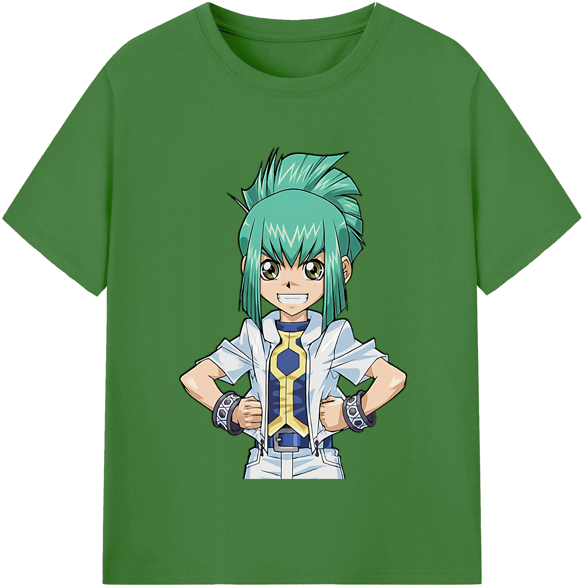 （画像用） 遊☆戯☆王 Yu-Gi-Oh! レディースカジュアルプリントTシャツ（綿100％）